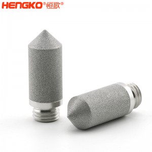 RHT30防爆型溫濕度變送器探頭外殼_不銹鋼燒結(jié)露點儀ip65級防護探頭外殼