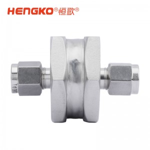 恒歌全焊接直通型過濾器_不銹鋼0.5微米過濾器