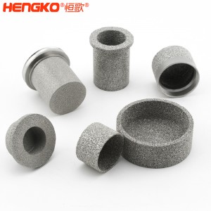 定制0.2-90um粉末燒結不銹鋼濾筒結構穩定抗沖擊，用于化工食品水處理