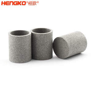 廠家生產(chǎn)多尺寸不銹鋼粉末燒結(jié)濾筒，堅固耐用壽命長用于流量控制和均布