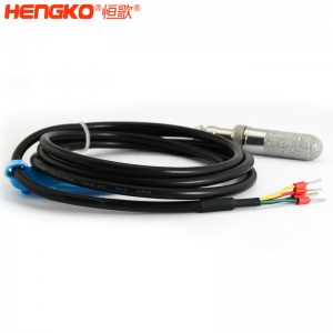 廠(chǎng)家生產(chǎn)RHT2X系列溫濕度探測(cè)儀帶耐高溫耐腐蝕IP65級(jí)防水不銹鋼探頭