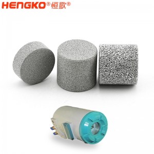 恒歌氣動(dòng)智能閥門(mén)定位器透氣塞_高精準(zhǔn)防爆不銹鋼燒結(jié)濾柱